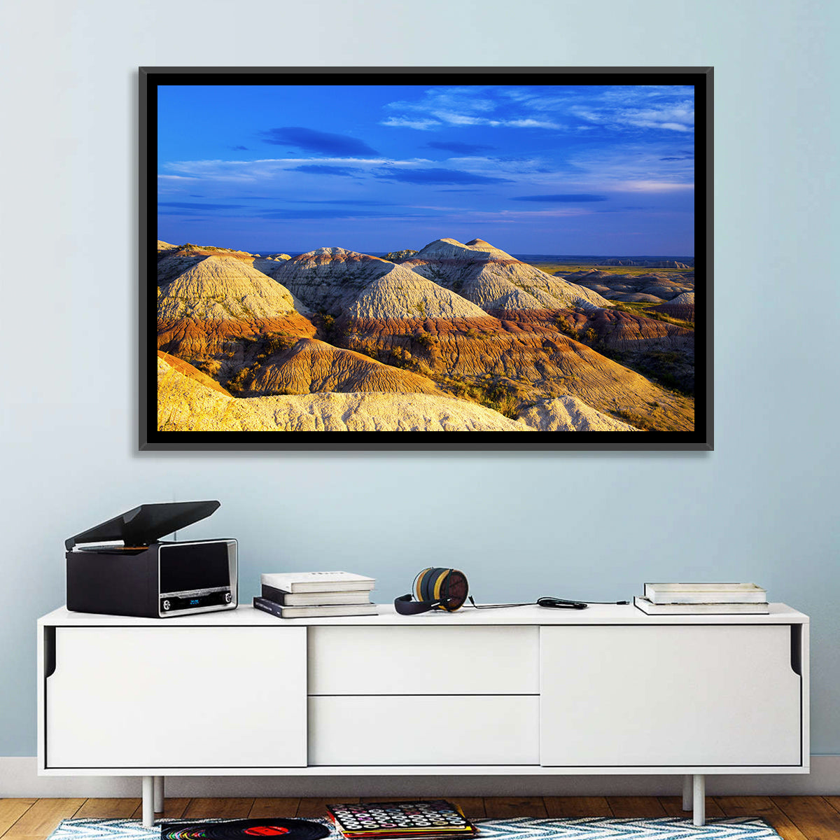 Badlands National Park Golden Hour Wall Art