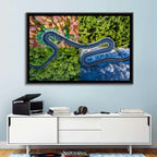 Four Seasons Winding Road Wall Art