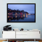 Tobermory Harbour at Twilight Wall Art