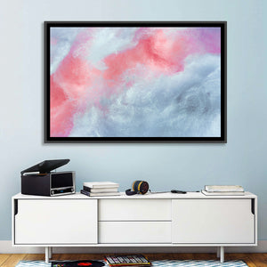 Cotton Candy Abstract Wall Art