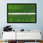 Aerial Irrigation Canal View Wall Art