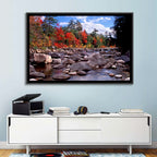New Hampshire Autumn Stream Wall Art