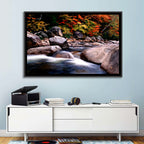 New Hampshire Autumn Stream Wall Art