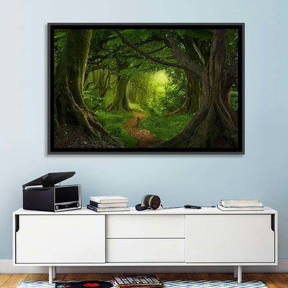 Tropical Forest Path Wall Art