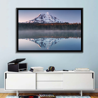 Mount Adams Sunrise Reflection Wall Art