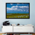 Song Kol Wildflower Shore Wall Art