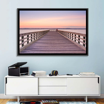 New Haven Wooden Pier Wall Art