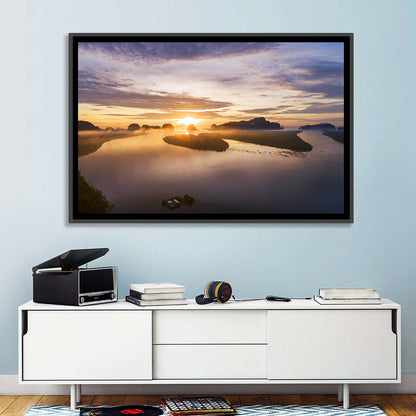 Phang Nga Bay Sunrise Wall Art
