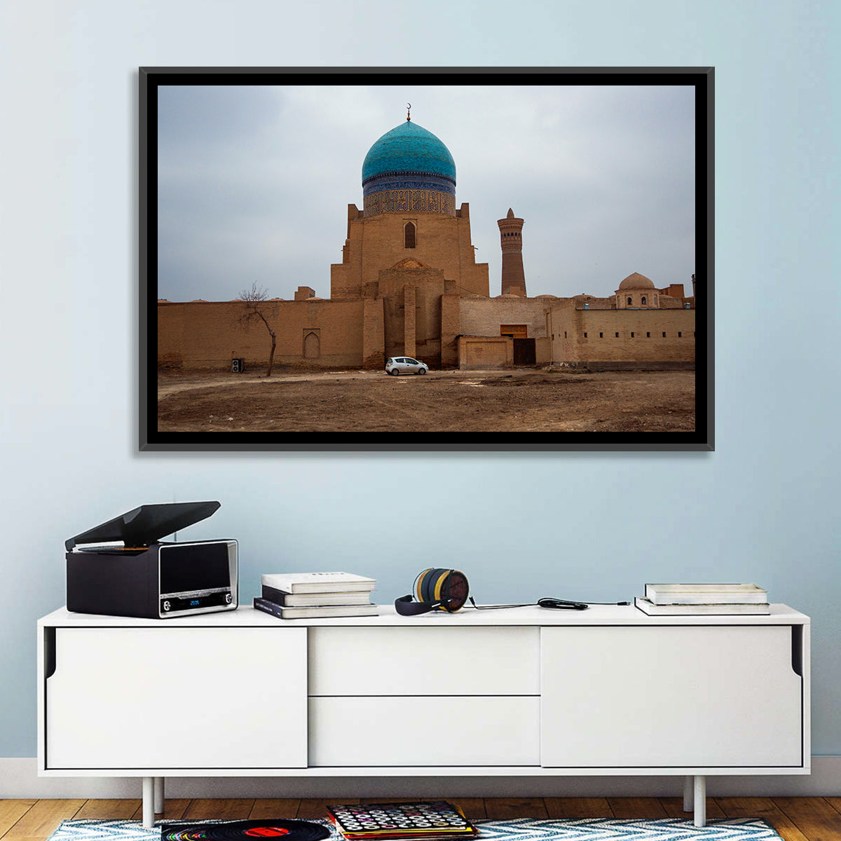 Kalyan Mosque, Bukhara Wall Art in a room, landscape