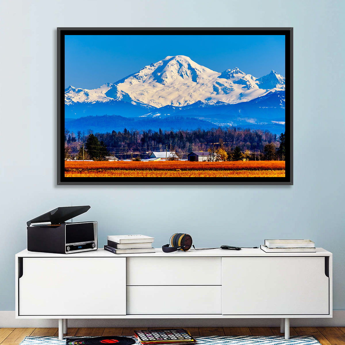 Mount Baker Fields Wall Art