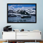 Cruise Ship in Yakutat Bay Wall Art