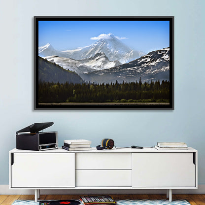 Glacier Bay Snow-capped Peak Wall Art