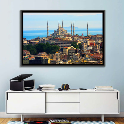 Sultan Ahmed Mosque Skyline Wall Art