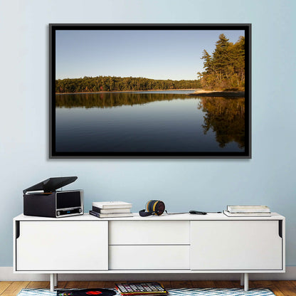 Walden Pond Reflection Wall Art