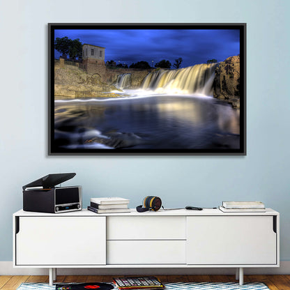 Queen Bee Mill Waterfall Wall Art