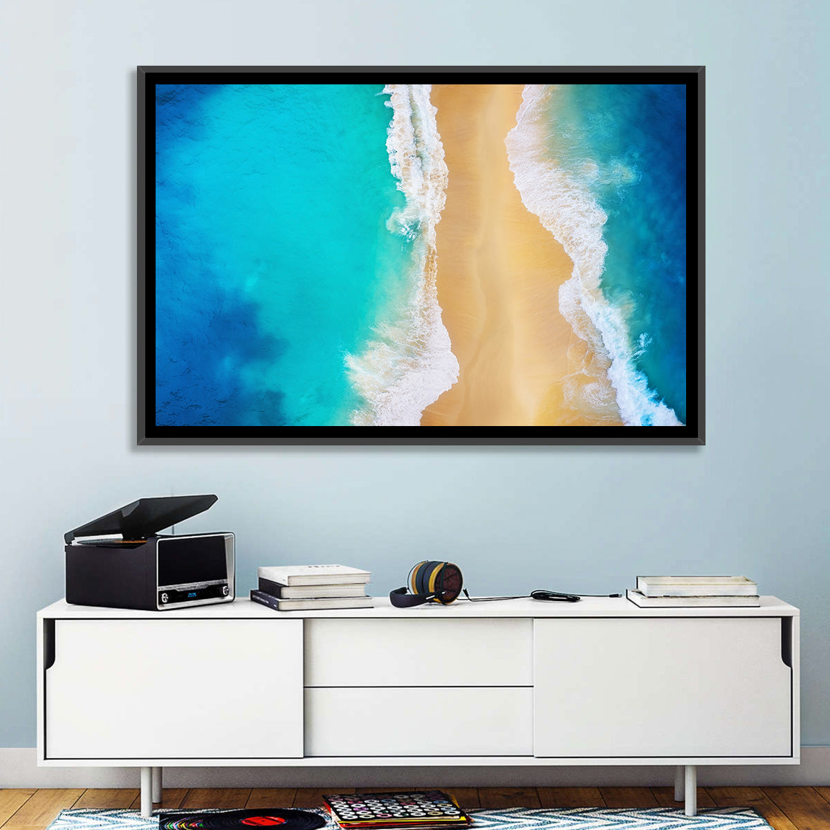 Nusa Penida Turquoise Beach Wall Art
