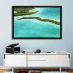 Turquoise Bahamas Islands Wall Art