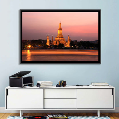 Wat Arun at Dusk Wall Art