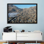 Kabul Winter Cityscape Wall Art