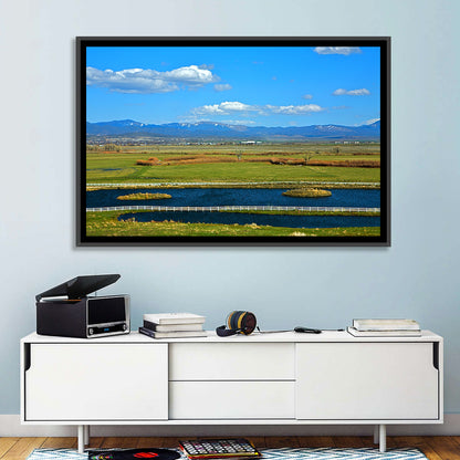 Genoa Township Pond View Wall Art