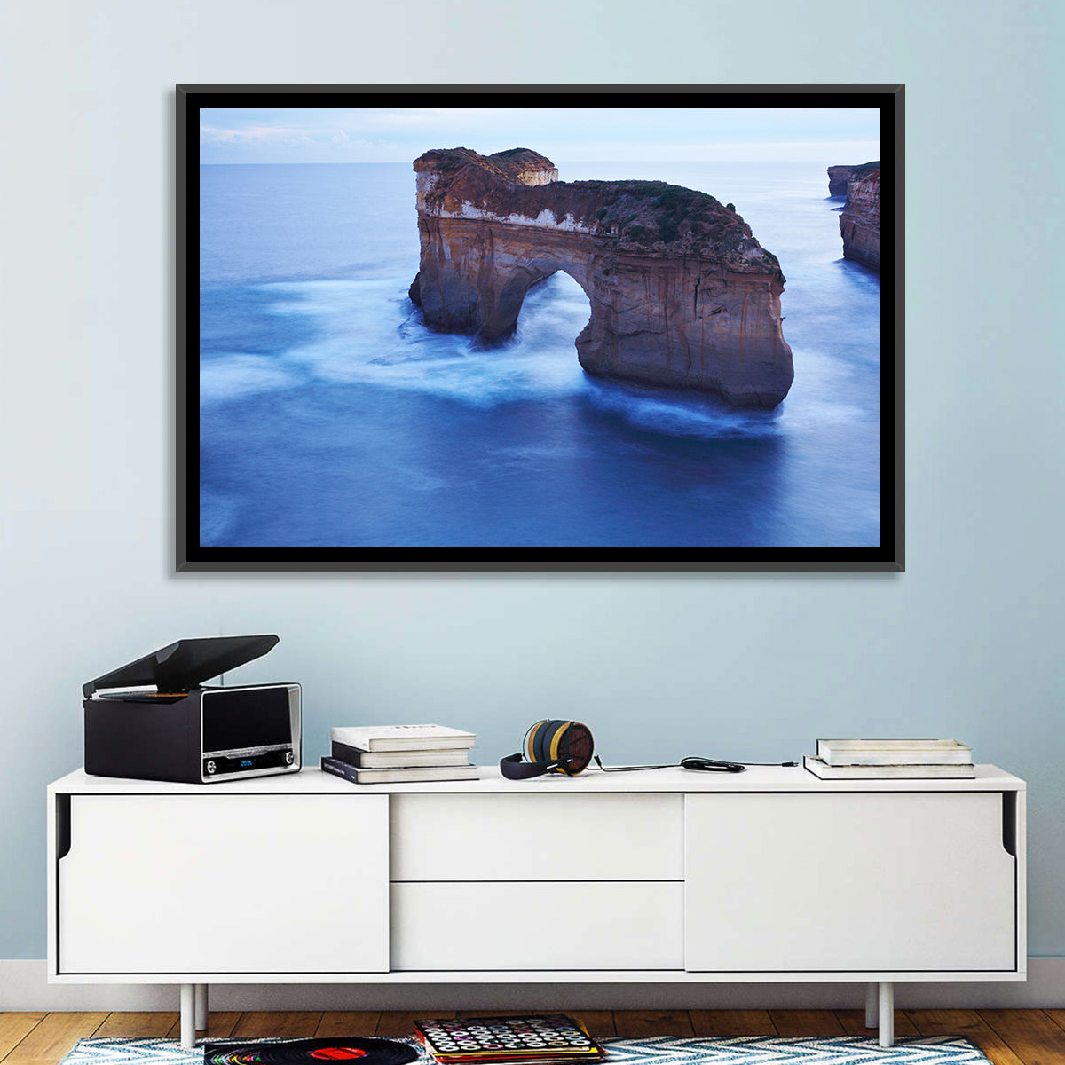 London Arch Ocean Cliffs at Dawn Wall Art