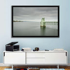 Lake Mcconaughy Intake Tower Wall Art