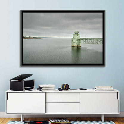 Lake Mcconaughy Intake Tower Wall Art