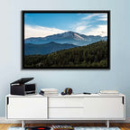 Pikes Peak Mountain Landscape Wall Art