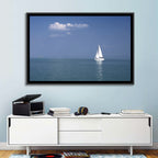 Sailboat on Lake Balaton Wall Art