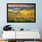Val D'orcia Cypress Road Wall Art