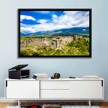 Gjirokastër Fortress Over Drino Valley Wall Art