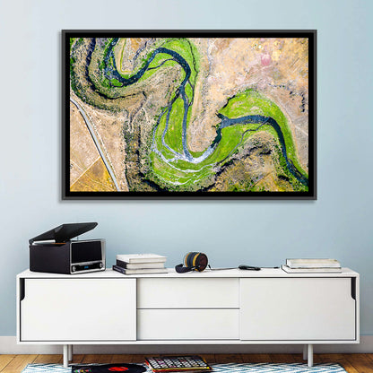 Kasagh River Valley Aerial Wall Art