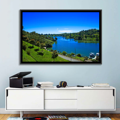 Santa Fe De Antioquia Lake View Wall Art