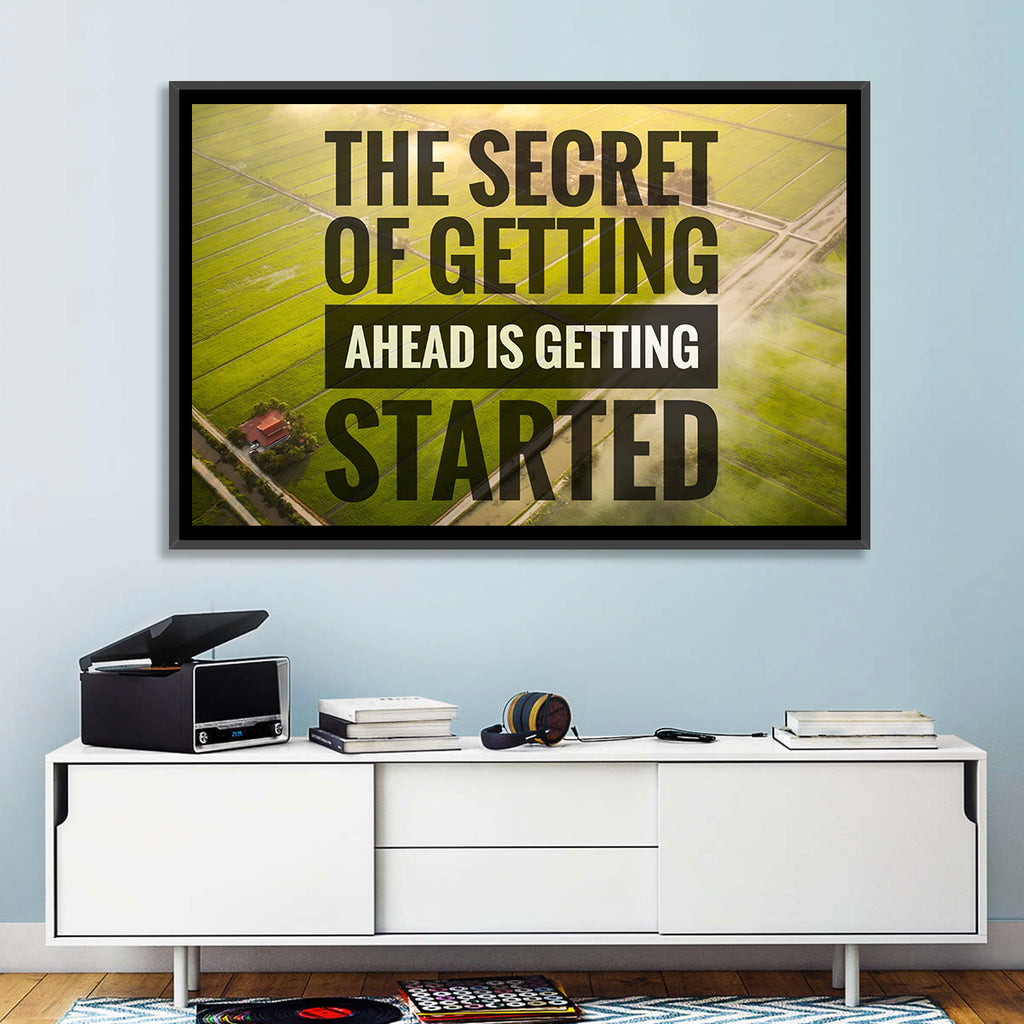 Getting Started Sunlit Farmland Wall Art