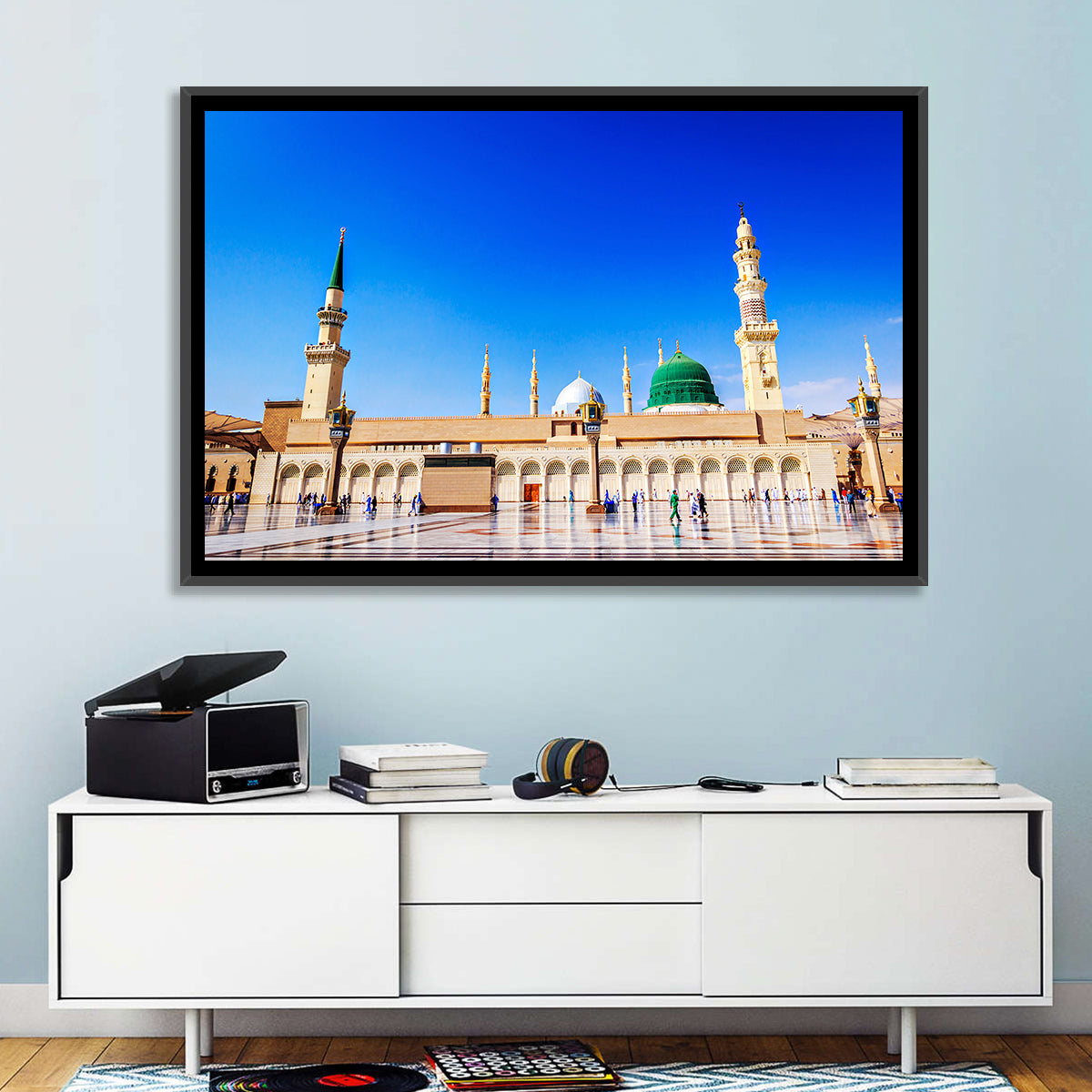 Al-masjid An-nabawi, Medina Wall Art in a room, landscape