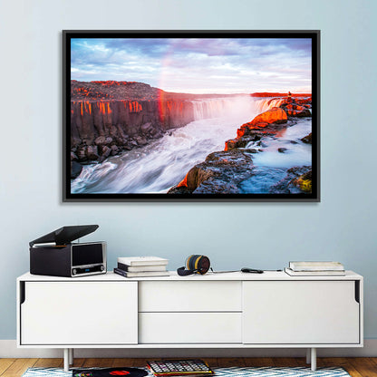 Selfoss Waterfall Wall Art