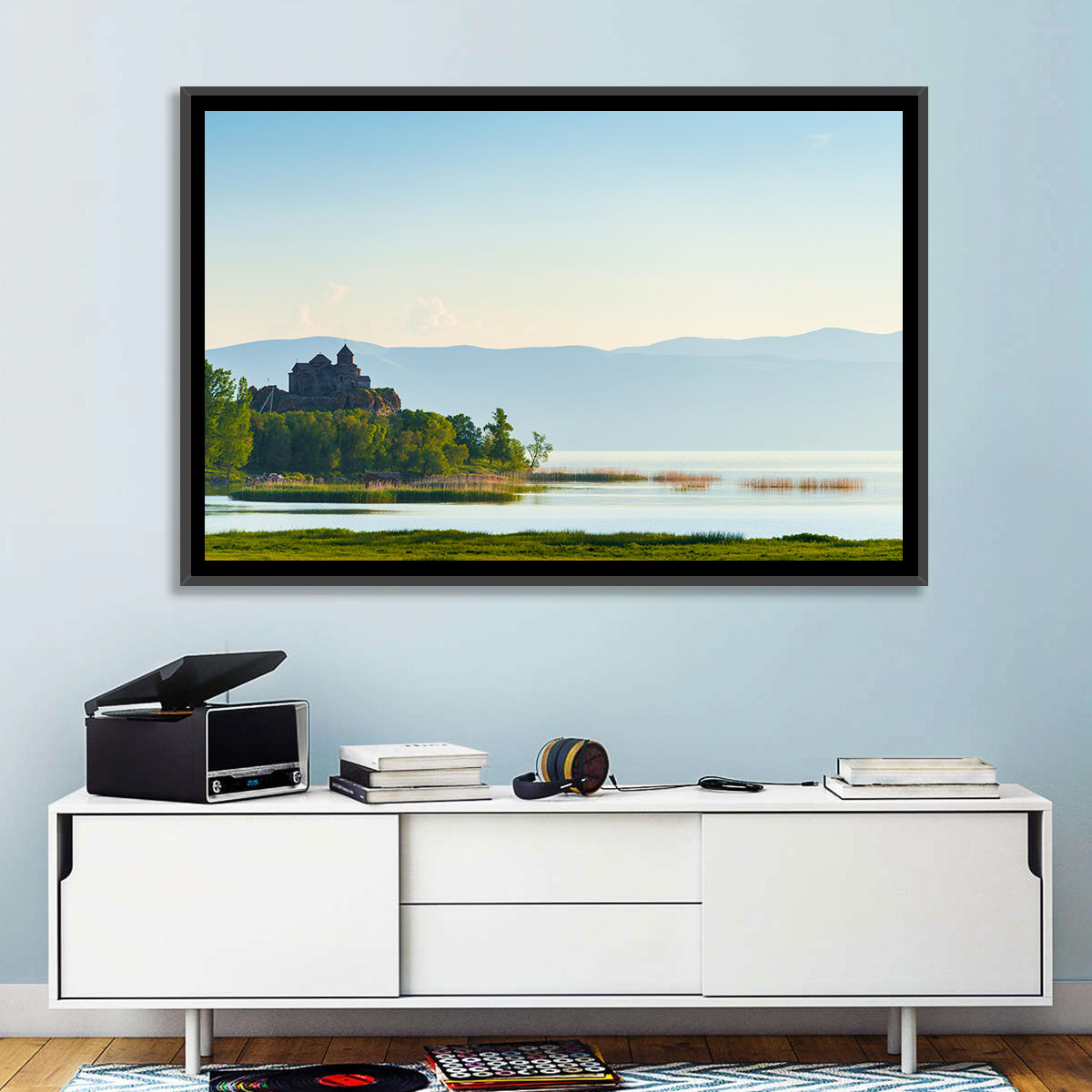 Sevanavank on Lake Sevan Wall Art