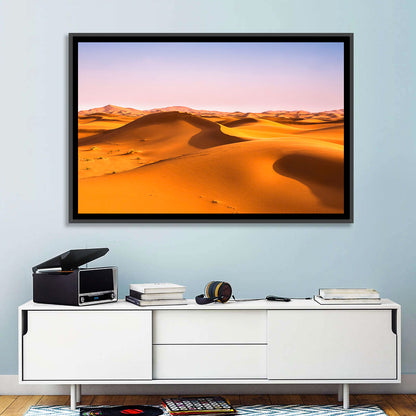 Golden Sahara Dunes Wall Art
