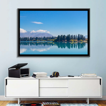 Lake Ruataniwha Reflection Wall Art