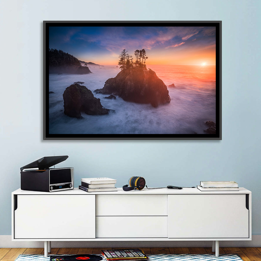 Secret Beach Sunset, Oregon Wall Art