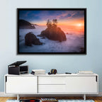 Secret Beach Sunset, Oregon Wall Art