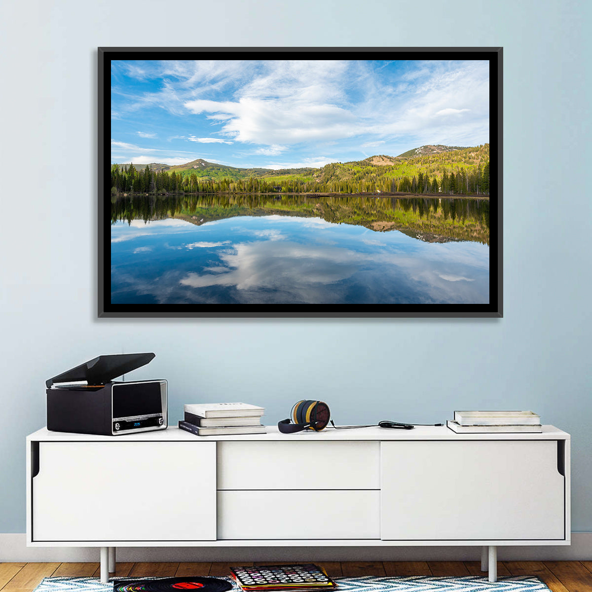 Silver Lake Reflection Wall Art