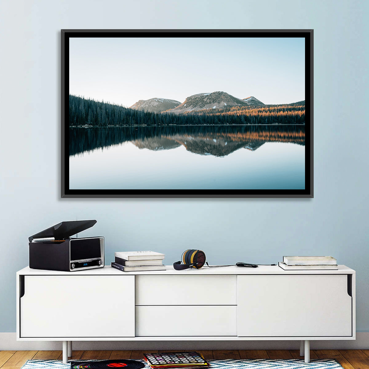 Mirror Lake Utah Reflection Wall Art