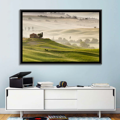 Foggy Tuscany Wall Art