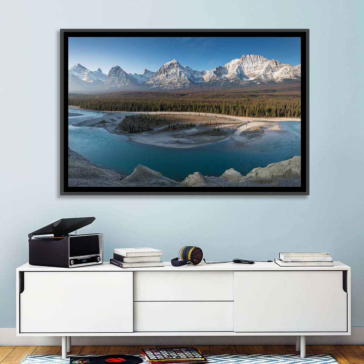 River in Jasper National Park Wall Art