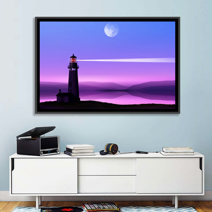 Romantic Lighthouse Wall Art