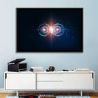 Polygonal Infinity Loop Wall Art