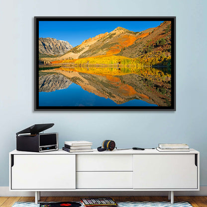 North Lake Autumn Reflection Wall Art
