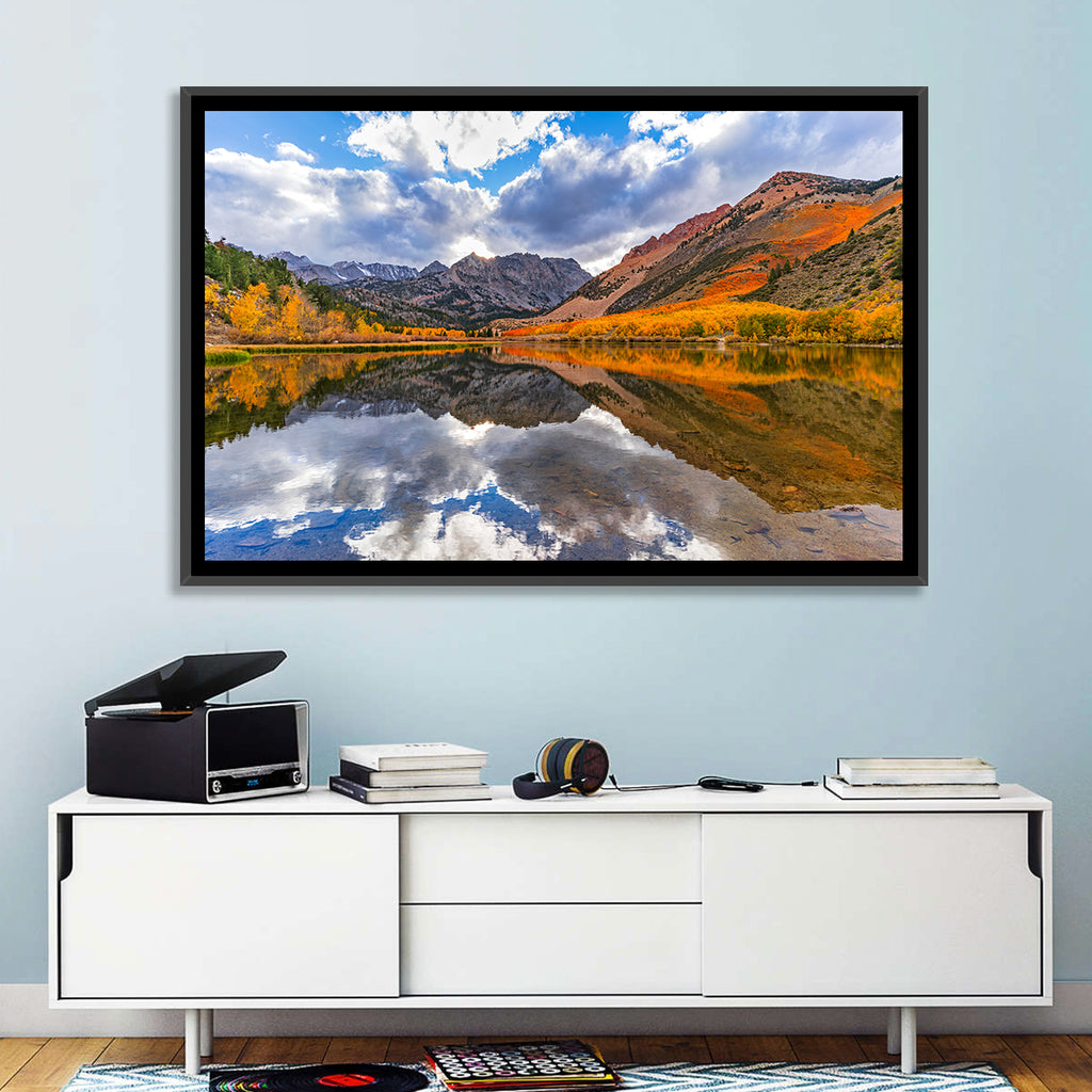 North Lake Autumn Reflection Wall Art