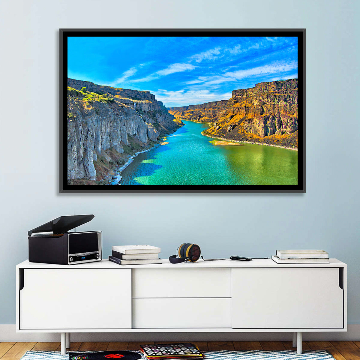Snake River Canyon at Twin Falls Wall Art